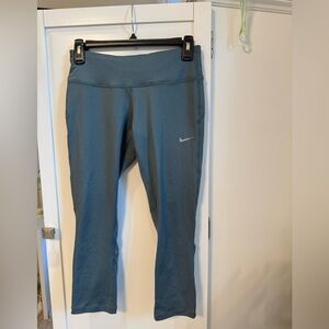 Nike Teal Athletic Capri Leggings